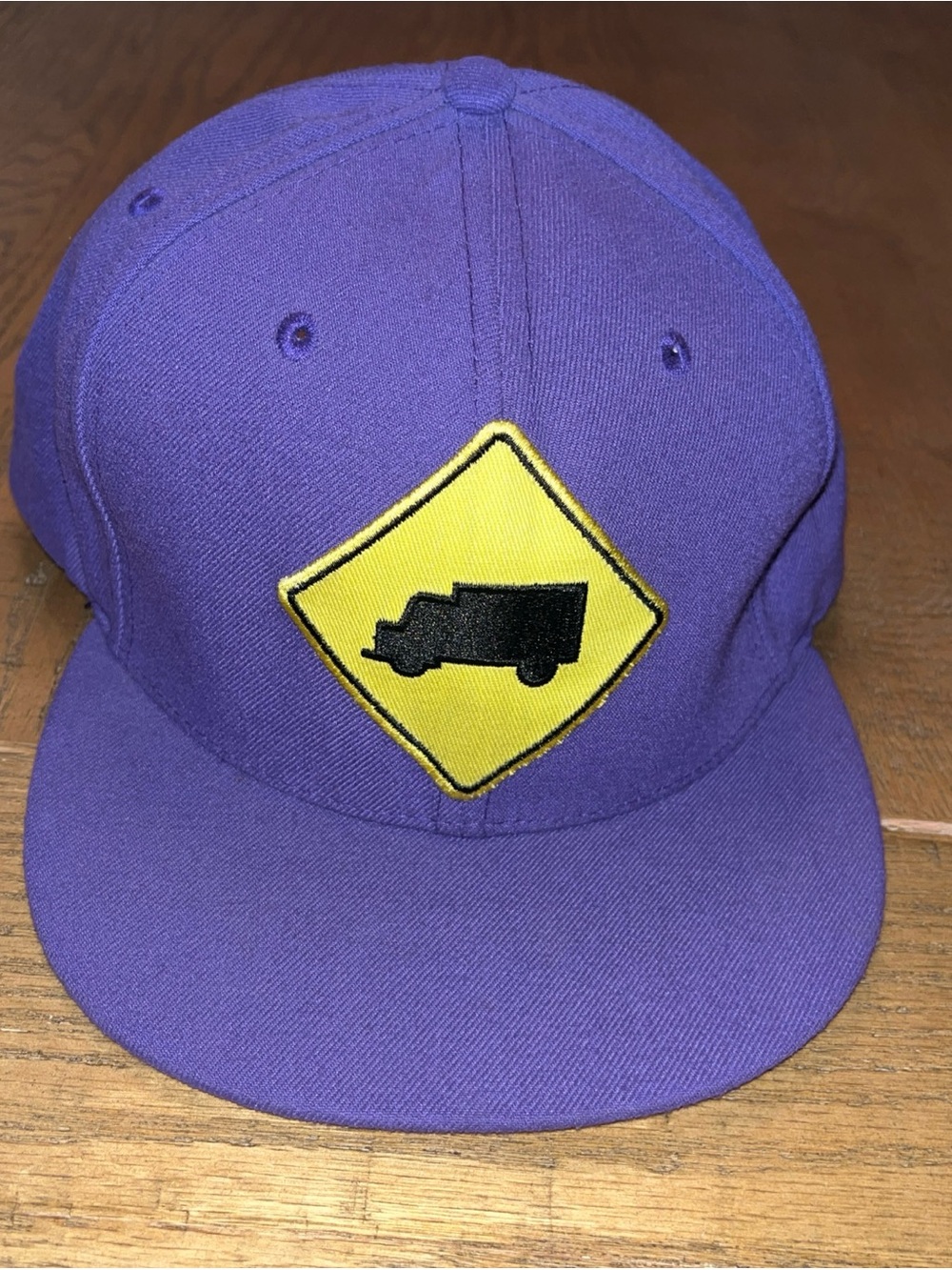 Trukfit Snapback Hat Purple Yellow Black Truck Adjustable Cap
